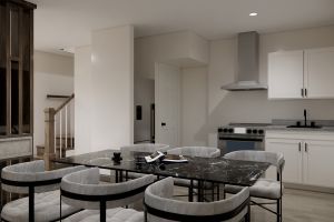 AAHRO1 - Dining Kitchen 2 3D Rendered